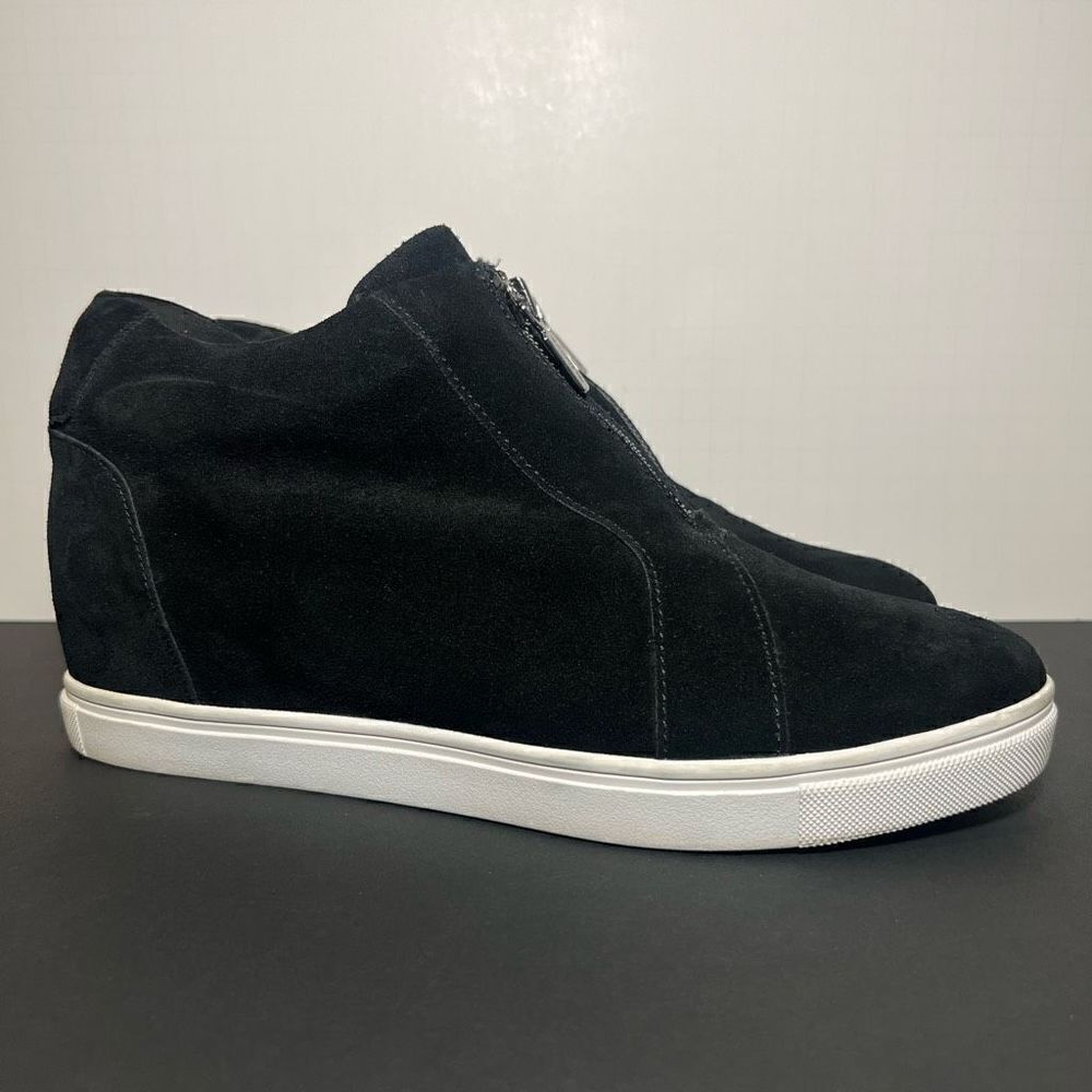 Womens BLONDO Glenda Black Suede Waterproof Zip Up Boots / Size 11 Medium